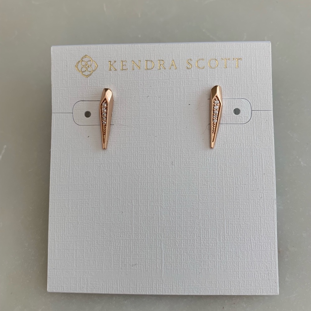 Kendra Scott Montgomery Rose Gold Earrings